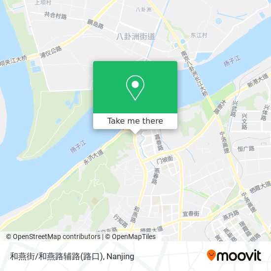 和燕街/和燕路辅路(路口) map
