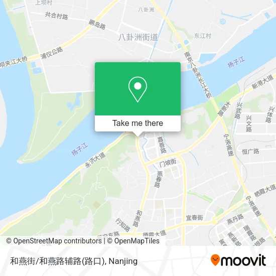 和燕街/和燕路辅路(路口) map