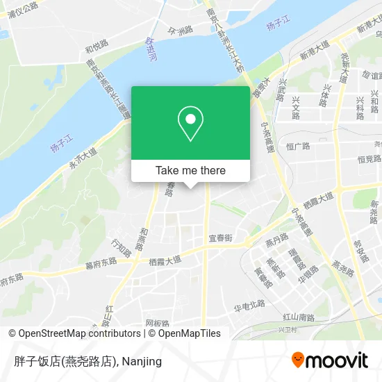胖子饭店(燕尧路店) map
