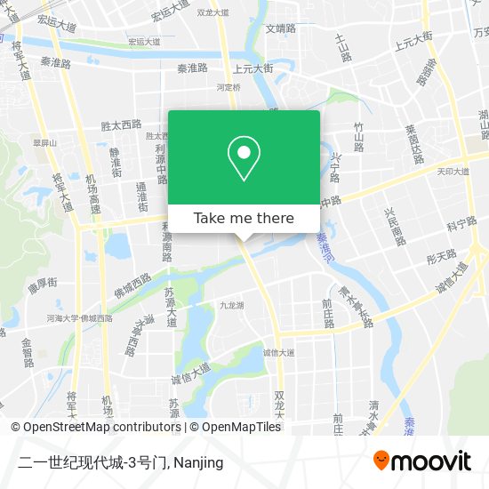 二一世纪现代城-3号门 map