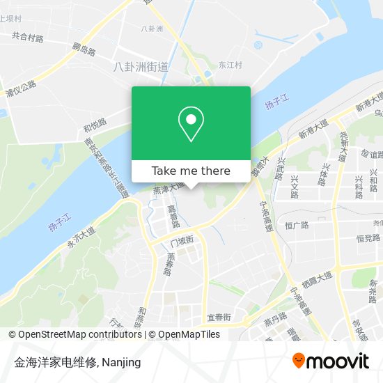 金海洋家电维修 map