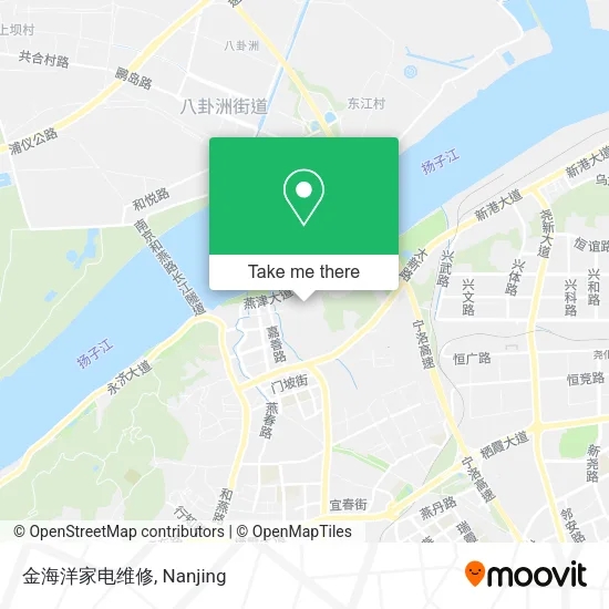 金海洋家电维修 map