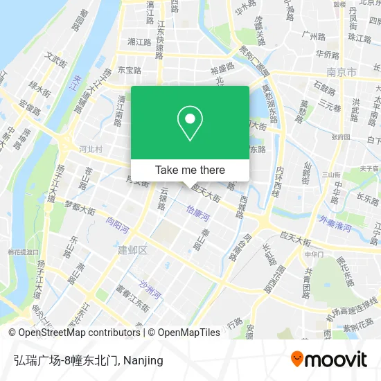弘瑞广场-8幢东北门 map