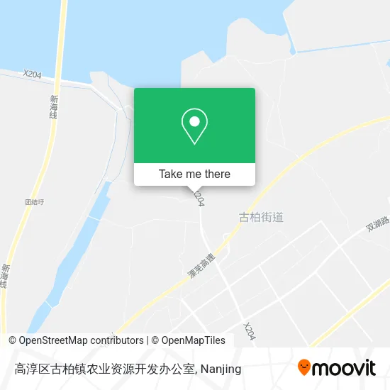 高淳区古柏镇农业资源开发办公室 map