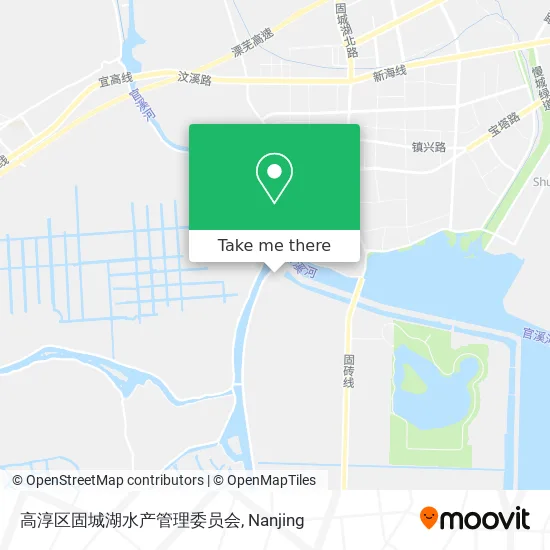 高淳区固城湖水产管理委员会 map