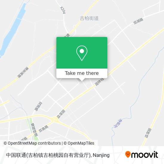 中国联通(古柏镇古柏桃园自有营业厅) map
