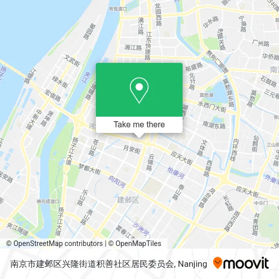 南京市建邺区兴隆街道积善社区居民委员会 map