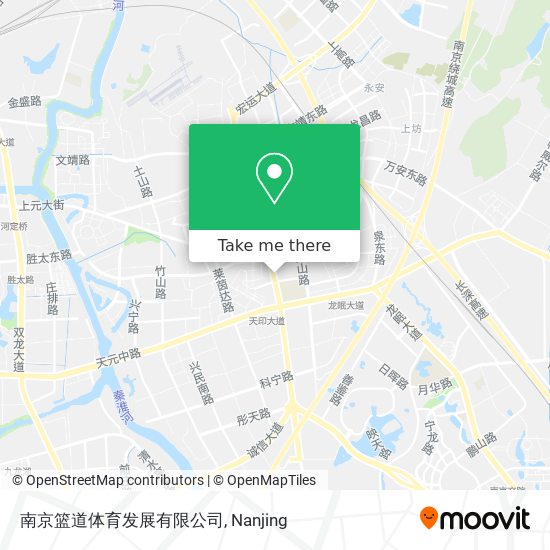 南京篮道体育发展有限公司 map