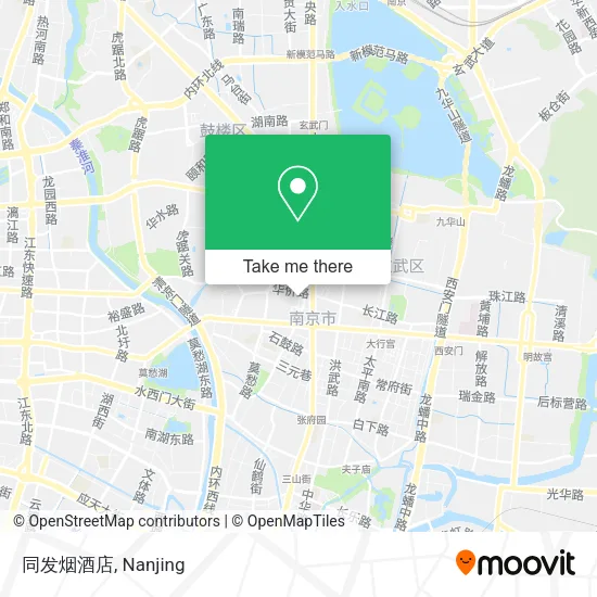 同发烟酒店 map