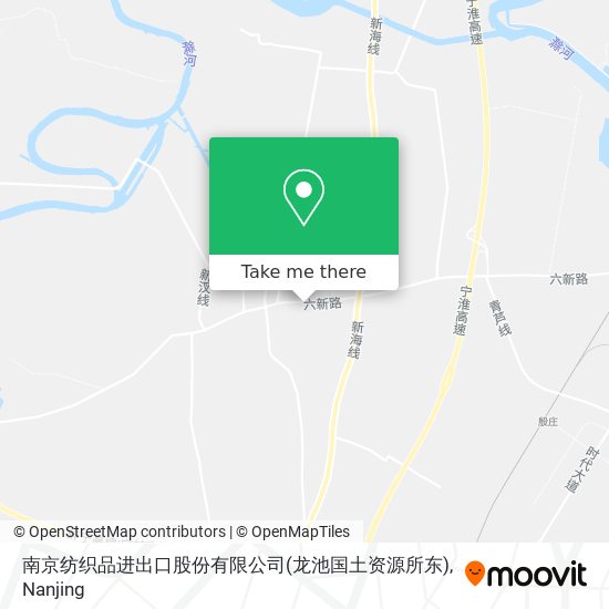 南京纺织品进出口股份有限公司(龙池国土资源所东) map