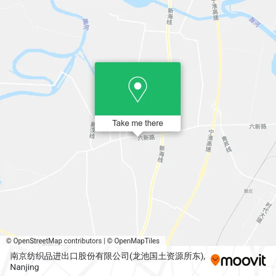 南京纺织品进出口股份有限公司(龙池国土资源所东) map