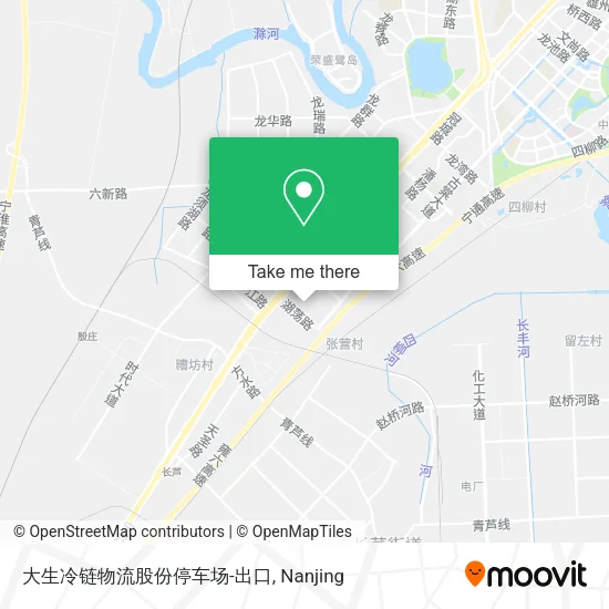 大生冷链物流股份停车场-出口 map