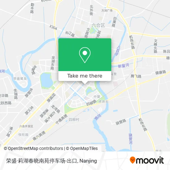 荣盛·莉湖春晓南苑停车场-出口 map