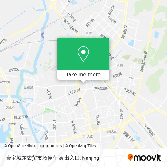 金宝城东农贸市场停车场-出入口 map