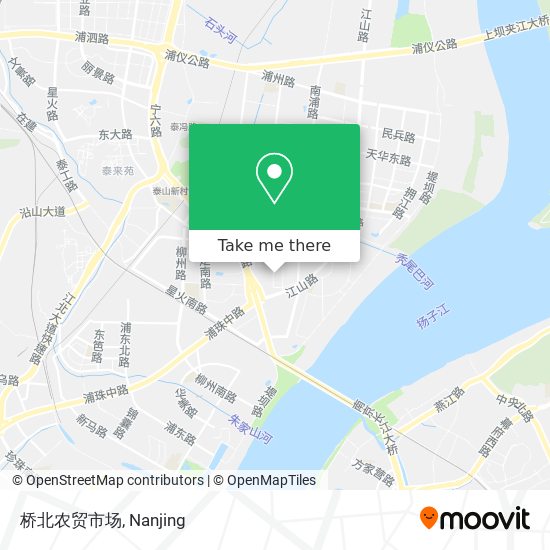桥北农贸市场 map