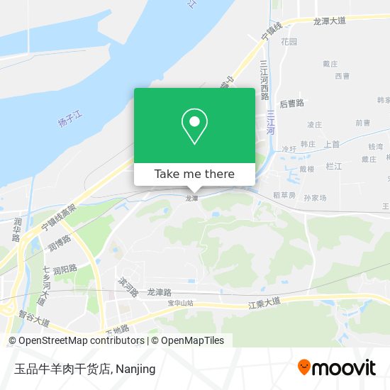 玉品牛羊肉干货店 map