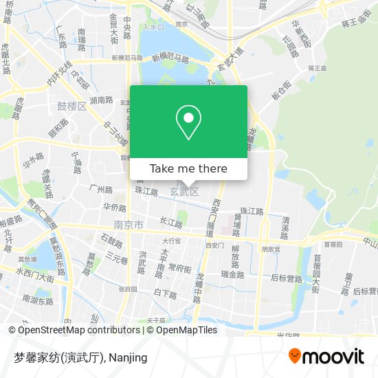 梦馨家纺(演武厅) map