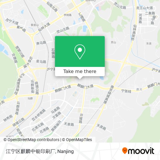 江宁区麒麟中银印刷厂 map