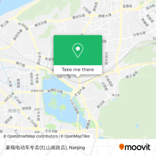 豪顺电动车专卖(红山南路店) map