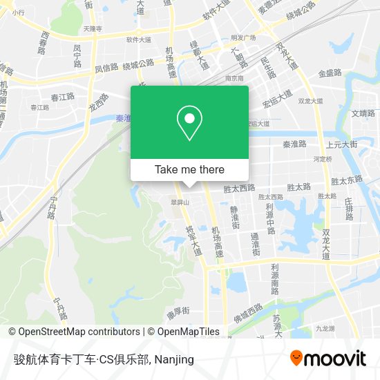 骏航体育卡丁车·CS俱乐部 map