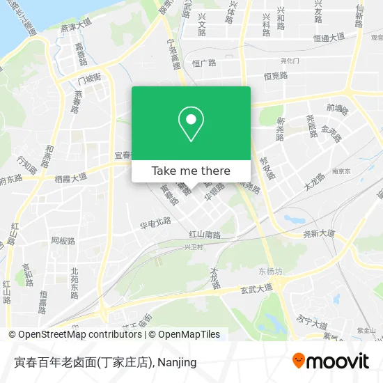 寅春百年老卤面(丁家庄店) map