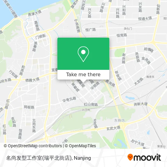 名尚发型工作室(瑞平北街店) map