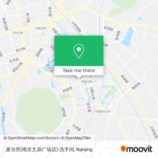 麦当劳(南京文鼎广场店)-洗手间 map