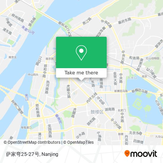 萨家弯25-27号 map