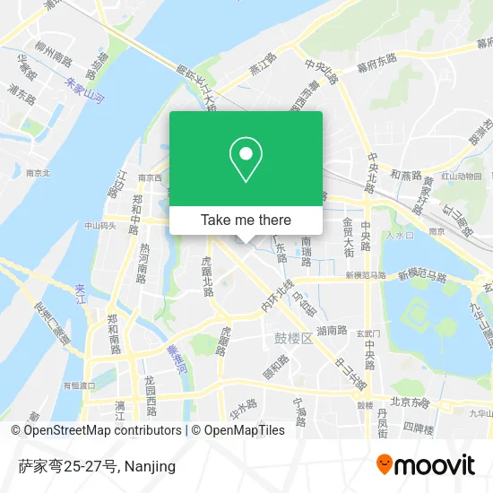 萨家弯25-27号 map