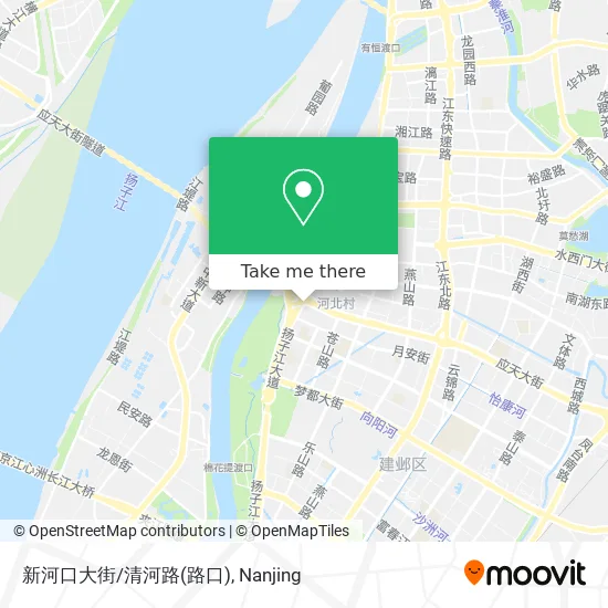 新河口大街/清河路(路口) map