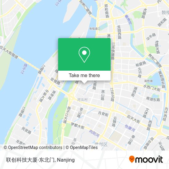 联创科技大厦-东北门 map
