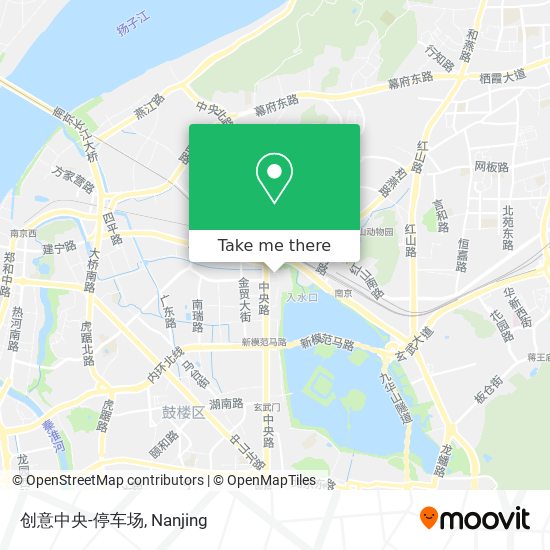 创意中央-停车场 map