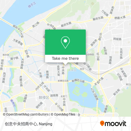 创意中央招商中心 map