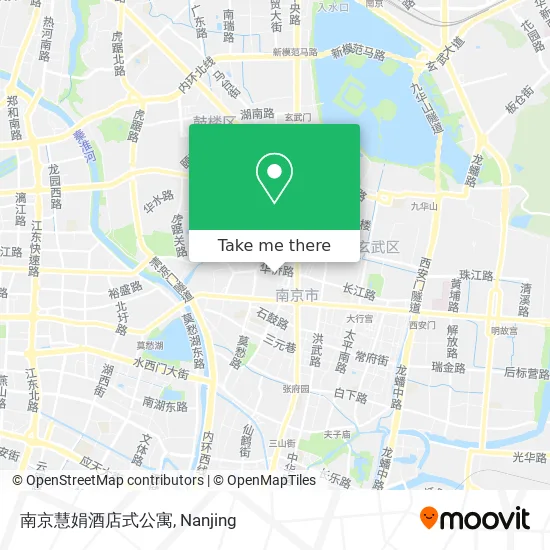 南京慧娟酒店式公寓 map