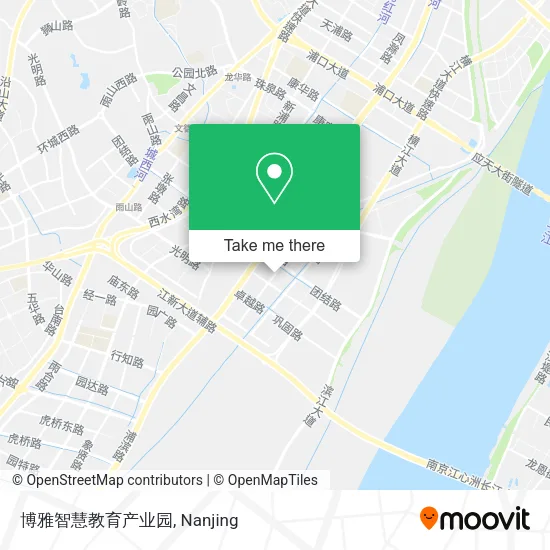 博雅智慧教育产业园 map
