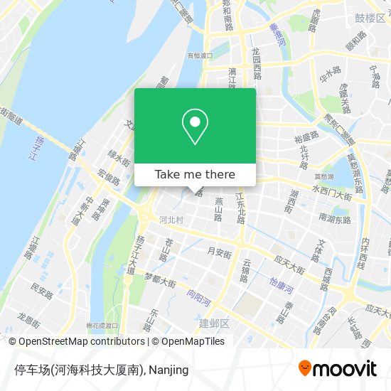 停车场(河海科技大厦南) map