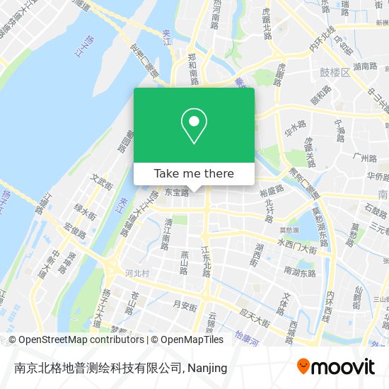南京北格地普测绘科技有限公司 map