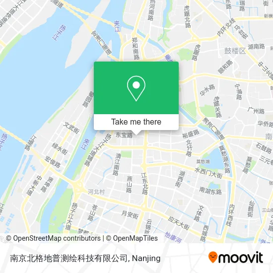 南京北格地普测绘科技有限公司 map