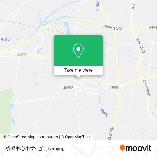 横梁中心小学-北门 map
