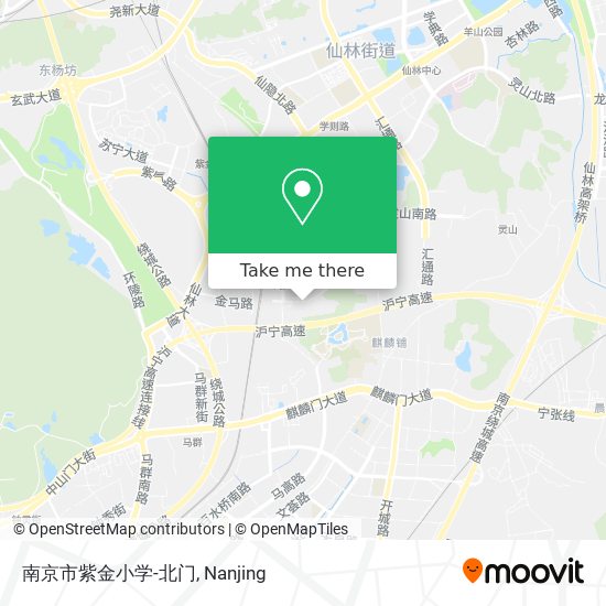 南京市紫金小学-北门 map