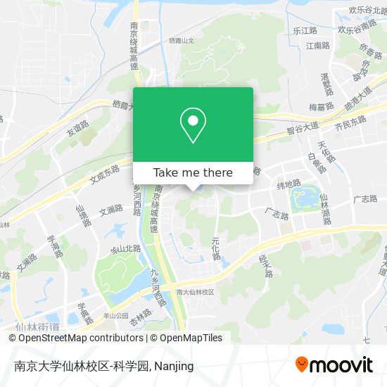南京大学仙林校区-科学园 map