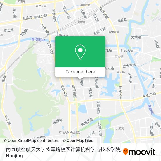 南京航空航天大学将军路校区计算机科学与技术学院 map