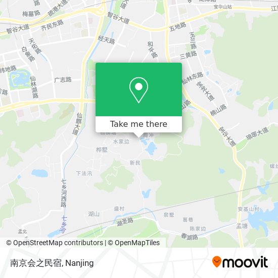 南京会之民宿 map
