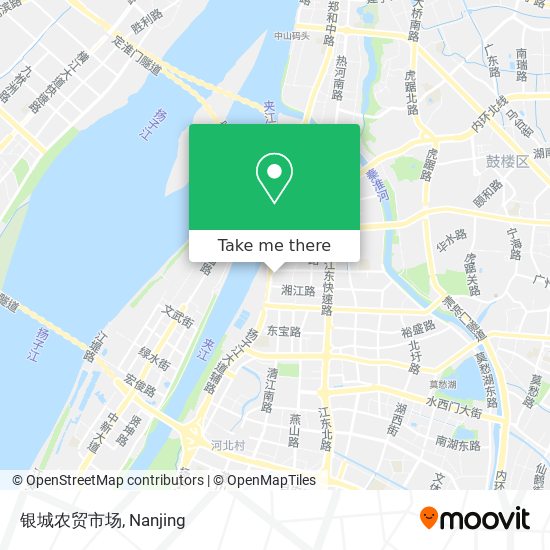 银城农贸市场 map