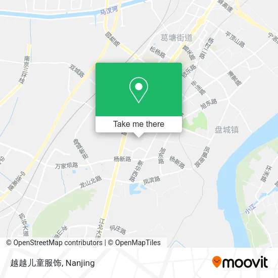 越越儿童服饰 map