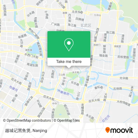 越城记黑鱼煲 map