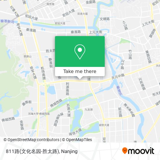 811路(文化名园-胜太路) map