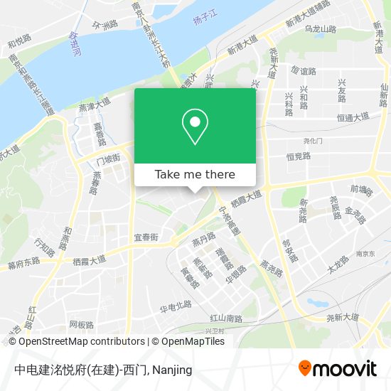 中电建洺悦府(在建)-西门 map