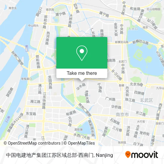 中国电建地产集团江苏区域总部-西南门 map