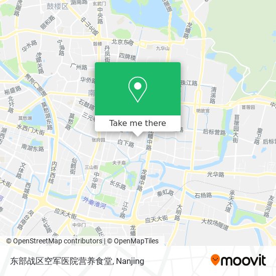 东部战区空军医院营养食堂 map